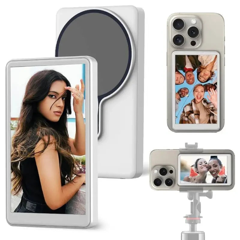 Portable Selfie Monitor Grey